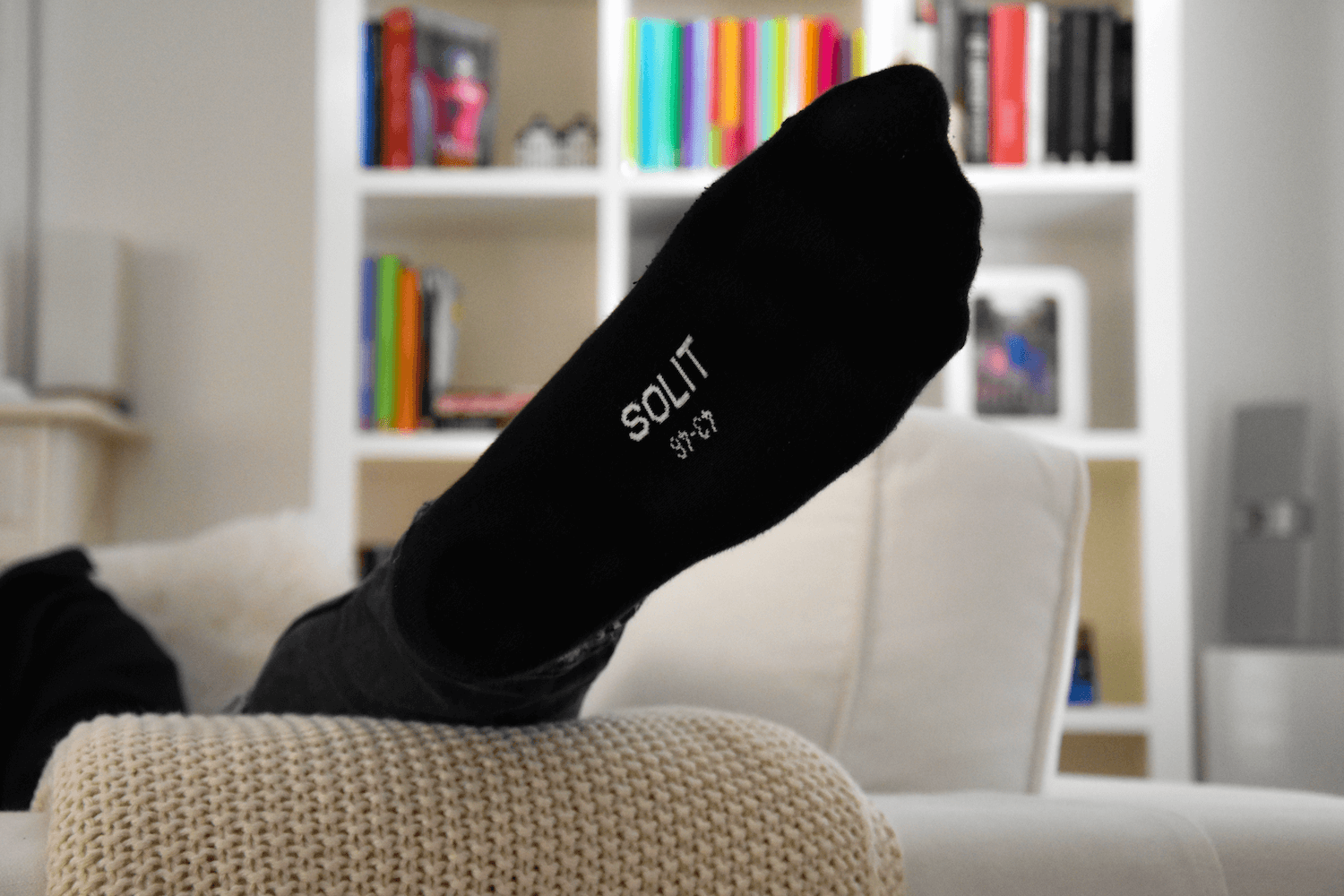 Zwarte en witte enkelsokken van echt goede kwaliteit die je moet proberen