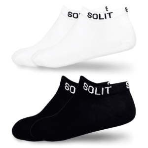 SOLIT socks Black and white pack